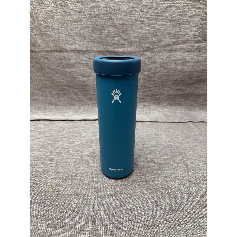 Teal Hydro Flask Double Can Koozie Insulated Can Holder Tall
